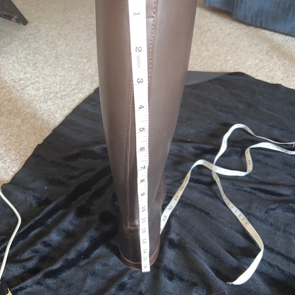 CUSTOM VOGEL BOWERY DRESS BOOTS BROWN CALFSKIN fully Lined Zippers Olympic Tops - Picture 11 of 16